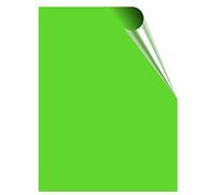 Tile Stickers, Coloured Gloss, use on 150mm x 200mm / 15cm x 20cm / 6 x 8 Inch Tiles, Waterproof for Kitchen, Splashback, Bathroom, Self Adhesive, Peel and Stick, Removable (Bright Green, 50)