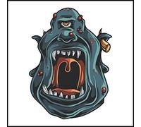 Tile Stickers for Bathroom/Kitchen Kitchen Tiles White Single Flow Recommended - Greek Mythology - Cyclops, White
