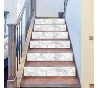 Tile Stickers Ivory White Marble Kitchen Stick on Tiles Self Adhesive Vinyl Stick on Floor Tiles for Bathroom Waterproof Backsplash Removable Self Adhesive Floor Tile Peel and Stick 10x10cm/10 Pcs