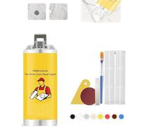 Tile Stone Crack Repair Kit, Multifunctional Ceramic Stone Tile Floor Crack Repair Kit, Quick-Drying Tile Rep-air Glue, for Fix Cracked Bathtub Chip Countertop Porcelain (1pc)