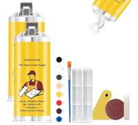 Tile Stone Crack Repair Kit, Multifunctional Ceramic Stone Tile Floor Crack Repair Kit, Tile Granite and Marble Repair Kit, Tile Repair Paste with Tool Kit, 85g (2)