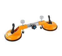 Tile Suction Cup - Powerful Vacuum Lifter, Heavy Duty Handle, Secure Gripping Construction Aid Tool | Ideal for Carrying Glass Tiles Mirrors Granite Marble Floor Panels Renovation and Improvement