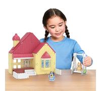 Tile Town Bluey Heeler Home Magnetic Tiles Construction Building Playset with Bluey and Bingo Figures, Kids 3-5+, New Action Tiles for Action Play, Realistic Builds, STEM Creative Toy