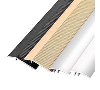 Tile Trim,Aluminum Floor Transition Threshold Strip, Door/Carpet/Tile/Reducer, Doorway Edge Trims For Mat And Vinyl Tile