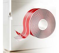 Tile Trim,Corner Trim Plastic, Wall Corner Protectors, Self-Adhesive Guards are Suitable for Windows, Table Corners and Transition Areas.(White,3.3m×4cm)