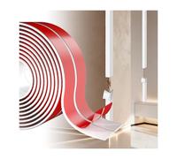 Tile Trim, Wall Corner Protectors, Self Adhesive Plastic Trim, Flexible Worktop Edging Strip for Tile Edging, Ceiling, Furniture, Countertop Frame (Bright White 2cm×2.5m)