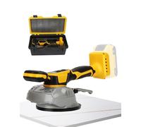 Tile Vibration Leveling Machine for Dewalt 20V Battery, Cordless Tile Vibration Machine Installation Tool 150W Tiler Vibrator Tool with 8 Speed, Suction Cup, Digital Display for Floor Tile Wall