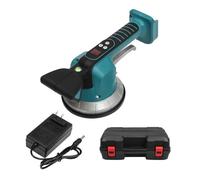 Tile Vibration Leveling Machine, for Makita 20V Battery (Battery NOT Included) Tiler Vibrator Tool with Ten Adjustable Speed & Suction Cup & Digital Display & Lock Design for Floor, Tile, Wall