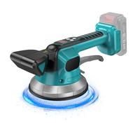 Tile Vibration Tool Compatible with Makita Battery, Cordless Tile Tiling Tools 850kg Adsorption Tile Vibration Leveling Machine 10 Gears Tiling Machine with 14.5cm Suction Cup (No Battery)