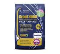 Tilemaster 3000 5kg Tile Grout | Pure White | 175mm x 250mm x 100mm