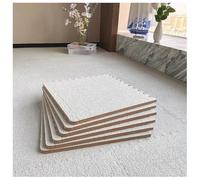 Tiles Interlocking Puzzle Foam Mat With Straight Edges For Playing - PE Crawling Mat Floor Work Out Mats For Home Gym(White2,20pcs)