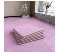 Tiles Interlocking Puzzle Foam Mat With Straight Edges For Playing - PE Crawling Mat Floor Work Out Mats For Home Gym(Pink,40pcs)