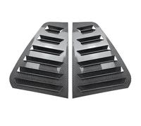 TILIEINE Car Front Side Air Vent Cover Fit For VW Golf 6 MK6 2008-2012 Rear Window Quarter Louver Scoop Cover Side Vent Trim(Carbon Look)