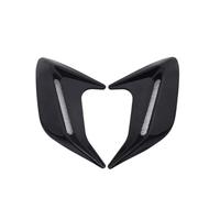 TILIEINE Car Front Side Air Vent Cover Universal Car Front Bumper Side Air Vent Car Splitter Wing Spoiler Canard(Black)