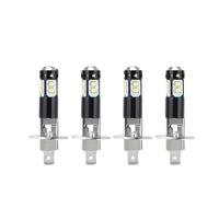 TILIEINE LED Headlight Bulb 2x H1 LED Headlight Kit High Low Beam Fog Driving Bulbs 6500K White
