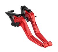 TILIEINE Motorbike Brake Levers Fit for Honda CB500X CB500F MSX 125 GROM CBR500R CBR300R CBR250R CMX 250 Rebel Short Brake Clutch Lever Brake Handle Lever(Red)