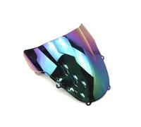 TILIEINE Motorcycle Windshield Fit For Suzuki GSXR GSX-R GSX R 1000 600 750 2000-2003 Motorcycles Double Bubble Parts Windshield WindScreen(Iruidium)