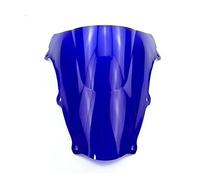 TILIEINE Motorcycle Windshield Fit For SUZUKI SV650 SV650S SV 650 1000 650S 2003-2012 SV1000 SV1000S 2003-2008 Double Bubble Windshield(Blue)