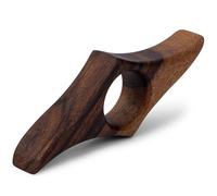 TILISMA Book Page Holder - Handmade Natural Walnut Thumb Bookmark - Novel Reading Accessories for Readers, Book Lovers Gifts, Bookworm Gifts, Literary Gift - Reading Accessories (Small)