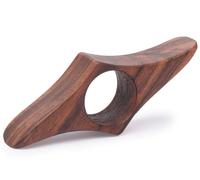 TILISMA Book Page Holder - Handmade Natural Walnut Thumb (X-Small)