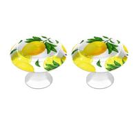 Tilivyx Door Knobs Decorative Lemon Fruit 1 pcs(2 Drawer Handles)