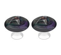 Tilivyx Door Knobs Decorative Skateboard 1 pcs(2 Drawer Handles)