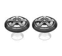 Tilivyx Door Knobs Decorative Wheel Tire Drawer Handles Cabinet Pull Handles for Cupboard Wardrobes Bedside Table Bookcase 2 PCS