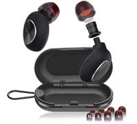 Tiliwame Ear Plugs for Sleeping Noise Cancelling, Reusable Silicone Earplugs for Sleep, Snoring, Flights, Ear Protection for Shooting, Concert Ear Plugs with 4 Pairs of Ear Tips & 1 Portable Case