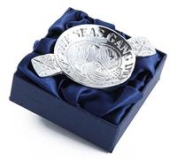 "Till A' The Seas Gang Dry" Mini Pewter Quaich