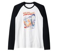Till Death Do Us Part Skeleton Bride Goth Romance Raglan Baseball Tee