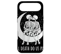 Till death do us part Skeleton Couple Moon Music Case for iPhone Air