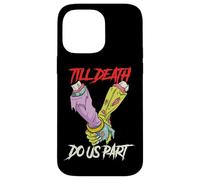 Till Death Do Us Part Zombie Hands Death Pastel Goth Couple Case for iPhone 14 Pro Max
