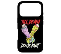 Till Death Do Us Part Zombie Hands Death Pastel Goth Couple Case for iPhone 17 Pro
