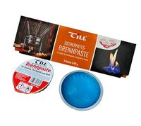 Till Fuel paste for fondue, table grill, hot stone - 3x 80g portion - Safe and clean - Highly flammable