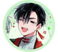 Till & Ivan Figure Badge Cute AlienStages Brooch Pin Backpack Decor Accessories AlienStages Fans Collection (A)
