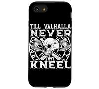 Till Valhalla Never Kneel Pagan Norse Vegvisir Viking Case for iPhone SE (2020) / 7/8