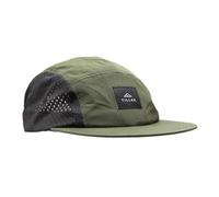 Tillak Wallowa Trail Hat, a Lightweight Nylon and Stretch Mesh 5 Panel Cap, Fir Green - Stretch, One Size
