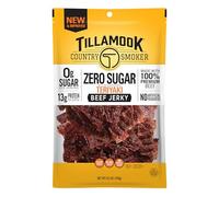 Tillamook Country Smoker Keto Friendly Zero Sugar Beef Jerky, Teriyaki, 6.5 oz
