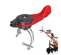 Tiller Handlebar Thumb Throttle Lever - Lawnmower Throttle Lever Assembly - Tiller Throttles Cable Control - Durable Accelerator Replacement Part - Engine Speed Control Attachment for Lawn Mower Road