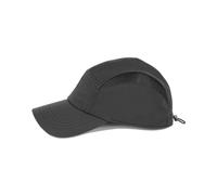 Tilley Hats Airflo Cooling Cap Summer Lightweight Breathable Mesh Adjustable Summer Casual Hat (UK, Alpha, S, M, Black)