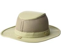 Tilley Mens Womens LTM8 Water Repellant Sun Protection Guaranteed for Life Airflo Mesh Hat Khaki