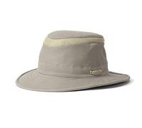 Tilley T5MO Organic Cotton Airflo Hat, Khaki with Olive Underbrim, 7 1/8