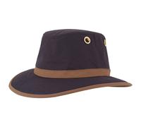 Tilley Unisex TWC7 Outback Waxed Cotton Hat Navy 61cm (7 5/8)