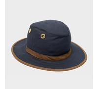 Tilley Men's TWC7 Outback Waxed Cotton Hat, Navy 59CM