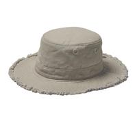 Tilley - Unisex Fringe Wanderer Hat, Color Stone, Size: Small