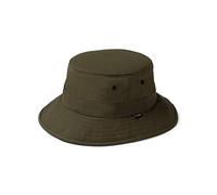Tilley Unisex's Waxed Bucket Hat, Green, M