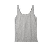 Tilley Women's Organic Scoop Tank Undershirt, Grey, M