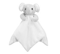 Tillfield White Soft Touch Baby Elephant Comforter/Security Blanket