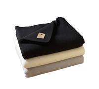 TILLHÅLL Virgin Wool Blanket Made of 100% Pure Organic Wool Merino Wool Blanket 150 x 200 cm Warm Wool Blanket Made of Virgin Wool Robust Merino Wool Blanket for Couch Made of Pure Sheep's Wool