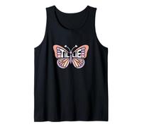 Tillie Butterfly - Personalized Cute Name Word Art Tank Top